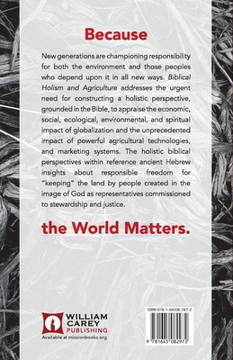 Biblical Holism and Agriculture (Revised Edition):: Cultivating Our Roots - David J. Evans