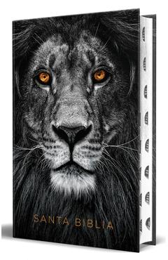 Poza produsului Biblia Rvr 1960 Letra Grande Tamaño Manual, Tapa Dura León de Juda Con Índice / Spanish Bible Rvr 1960 Handy Size Large Print Hardcover Lion of Judah - Reina Valera Revisada 1960