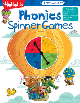 Highlights Learn-And-Play Phonics Spinner Games - Highlights Learning