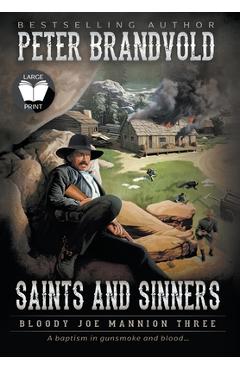 Coperta cărții 'Saints and Sinners: Classic Western Series - Peter Brandvold'