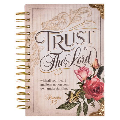 Christian Art Gifts Journal W/Scripture for Women Trust in the Lord Butterfly Proverbs 3:4 Bible Verse Burgundy 192 Ruled Pages, Large Hardcover Noteb - Christianart Gifts