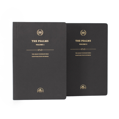Lsb Scripture Study Notebook, Psalms: Two Volume Set - Steadfast Bibles