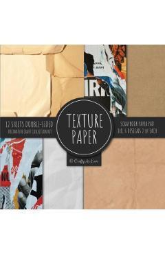 Texture Paper for Collage Scrapbooking: Old Parchment Decorative Paper for Crafting - Crafty As Ever