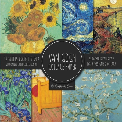 Van Gogh Collage Paper for Scrapbooking: Famous Paintings, Fine Art Prints, Vintage Crafts Decorative Paper - Crafty As Ever