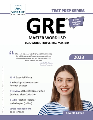 GRE Master Wordlist: 1535 Words for Verbal Mastery - Vibrant Publishers