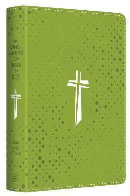 The One-Minute KJV Bible for Kids [Neon Green Cross] - Compiled By Barbour Staff