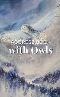 Coperta cărții 'Address Book with Owls - Journals R. Us'