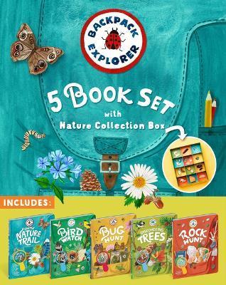 Backpack Explorer 5-Book Set with Nature Collection Box - Editors Of Storey Publishing