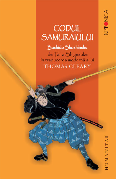 Coperta cărții 'Codul samuraiului - Thomas Cleary'
