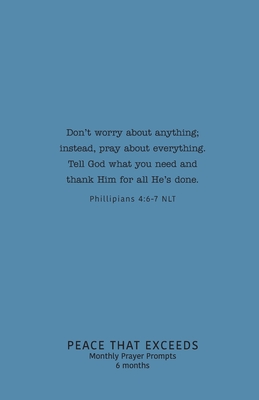Peace That Exceeds: Monthly Prayer Prompts - Jinny Richards