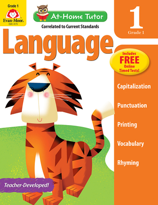 At-Home Tutor: Language, Grade 1 Workbook - Evan-moor Corporation
