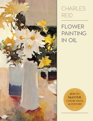 Flower Painting in Oil - Charles Reid
