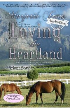 Coperta cărții 'Lesbian Romance: Loving the Heartland-Lesbian Romance Contemporary Romance Novel - Marjorie Jones'
