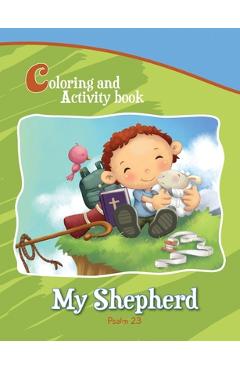 Coperta cărții 'Psalm 23 - My Shepherd: Coloring Book - Agnes De Bezenac'