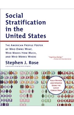 Coperta cărții 'Social Stratification in the United States: The American Profile Poster of Who Owns What, Who Makes How Much, and Who'