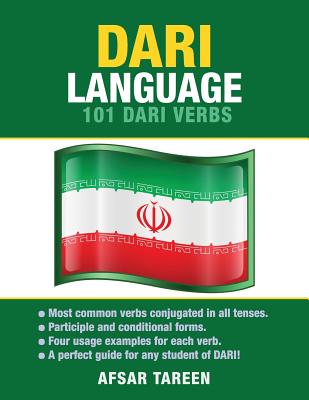 Coperta cărții 'Dari Language: 101 Dari Verbs - Afsar Tareen'