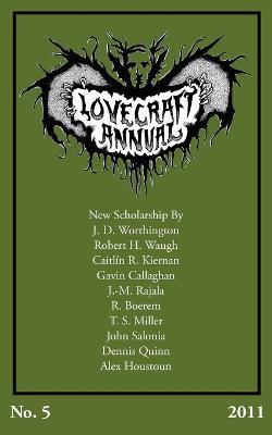Coperta cărții 'Lovecraft Annual No. 5 (2011) - S. T. Joshi'