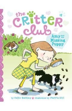 Coperta cărții 'Amy and the Missing Puppy: #1 - Callie Barkley'