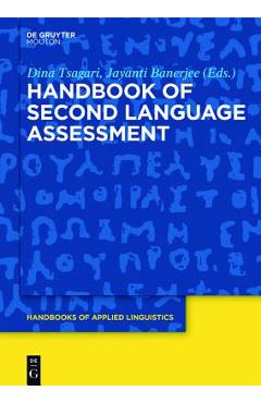 Coperta cărții 'Handbook of Second Language Assessment - Dina Tsagari'