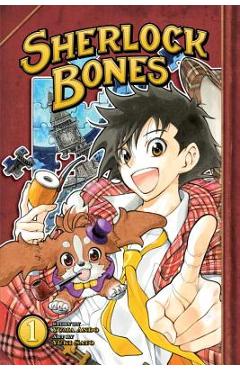 Coperta cărții 'Sherlock Bones, Volume 1 - Yuma Ando'
