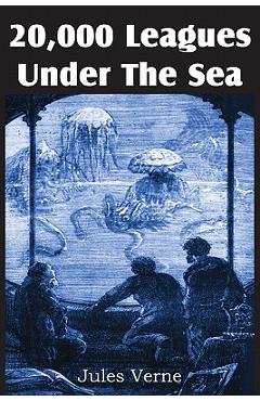 Coperta cărții '20,000 Leagues Under the Sea - Jules Verne'