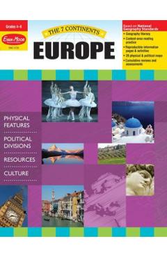 7 Continents: Europe, Grade 4 - 6 Teacher Resource - Evan-moor Corporation