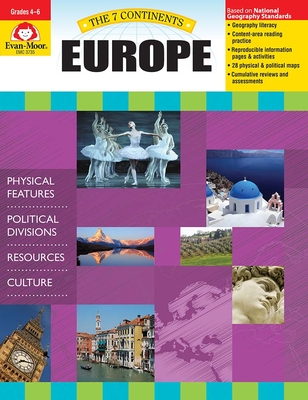 7 Continents: Europe, Grade 4 - 6 Teacher Resource - Evan-moor Corporation