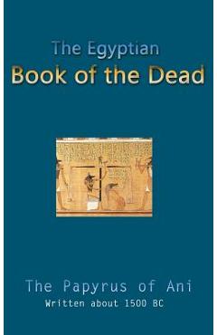 Coperta cărții 'The Egyptian Book of the Dead - E. A. Wallis Budge'
