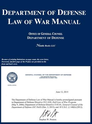 Department of Defense Law of War Manual - Ogc Department Of Defense