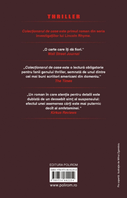 Colectionarul de oase  - Jeffrey Deaver