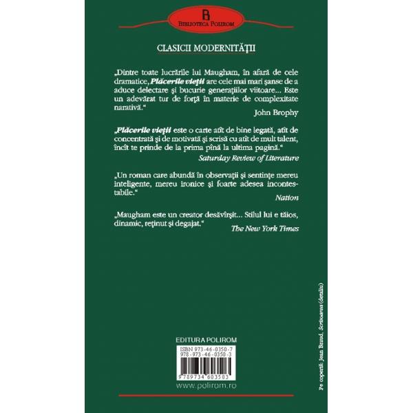Placerile vietii - W. Somerset Maugham