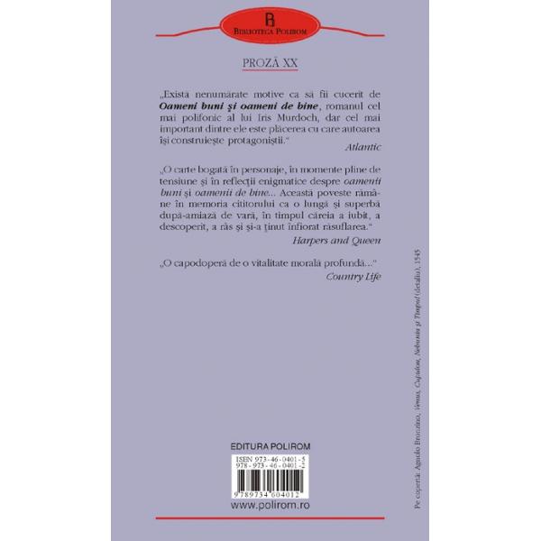 Oameni buni si oameni de bine - Iris Murdoch