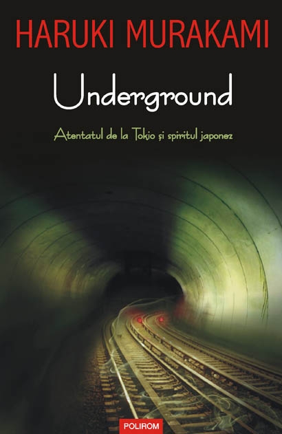 Coperta cărții 'Underground - Haruki Murakami'