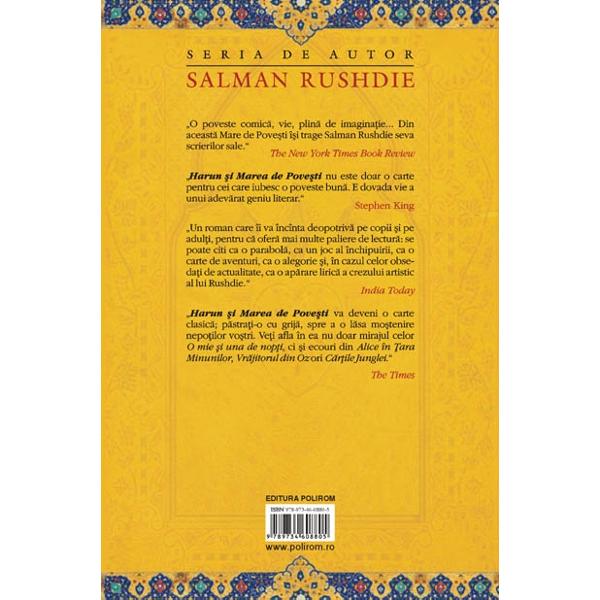 Harun si marea de povesti - Salman Rushdie - Carte Legata