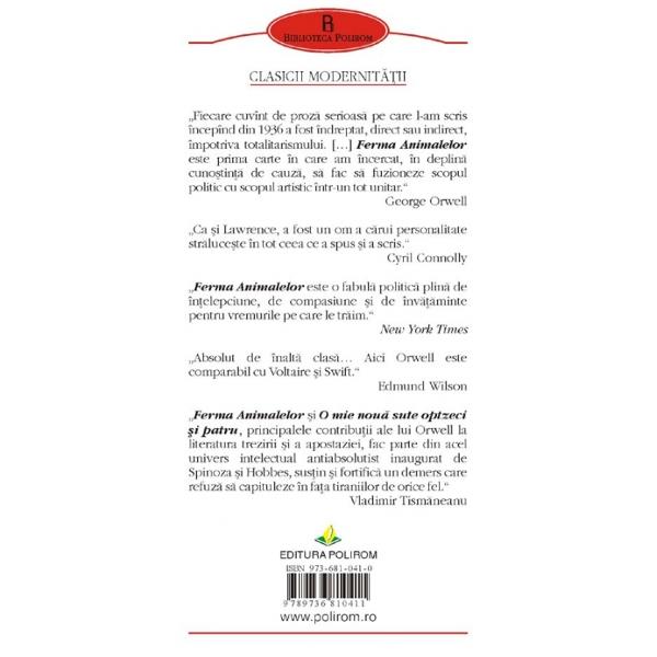 Ferma animalelor - George Orwell