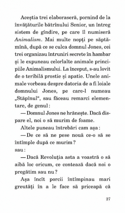 Coperta cărții 'Ferma animalelor - George Orwell'