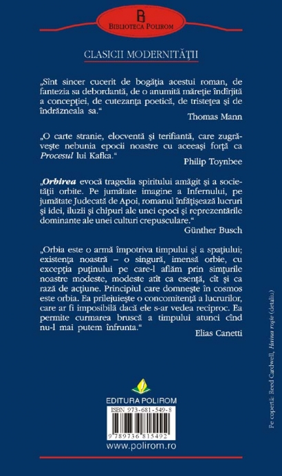 Orbirea - Elias Canetti