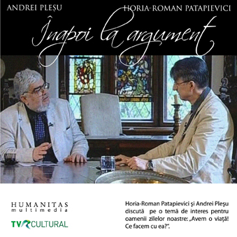 Coperta cărții 'Audiobook CD - Inapoi La Argument - Andrei Plesu, Horia-Roman Patapievici'