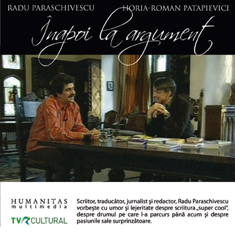 Coperta cărții 'Audio Book Cd - Inapoi La Argument - Radu Paraschivescu, Horia-Roman Patapievici'