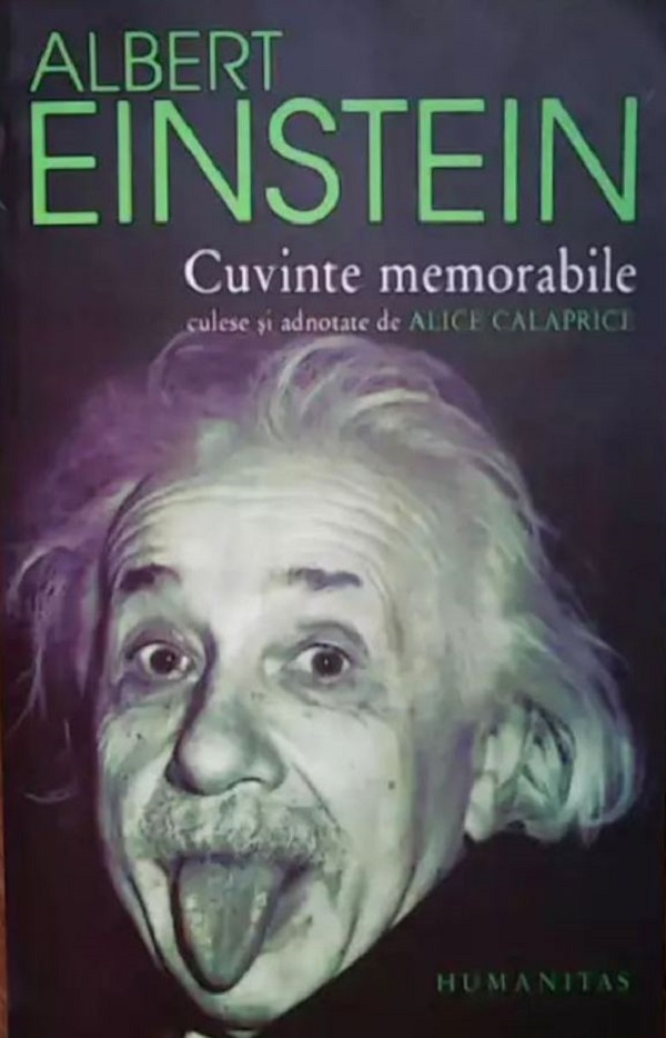 Cuvinte memorabile - Albert Einstein