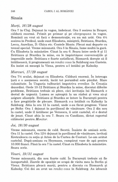 Coperta cărții 'Jurnal vol. 1 (1881-1887) - Carol I al Romaniei'
