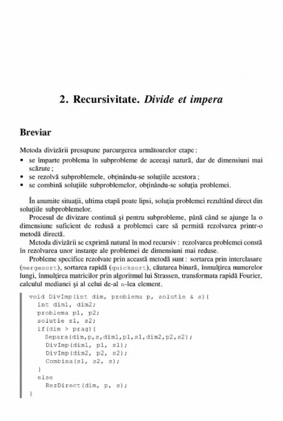 Structuri de date si algoritmi. Aplicatii in C++ folosind STL