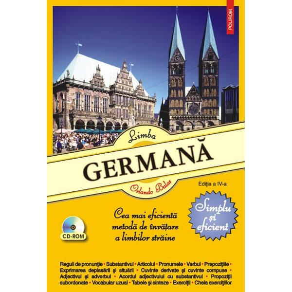 Limba germana - Simplu Si Eficient Contine CD-Rom - Orlando Balas