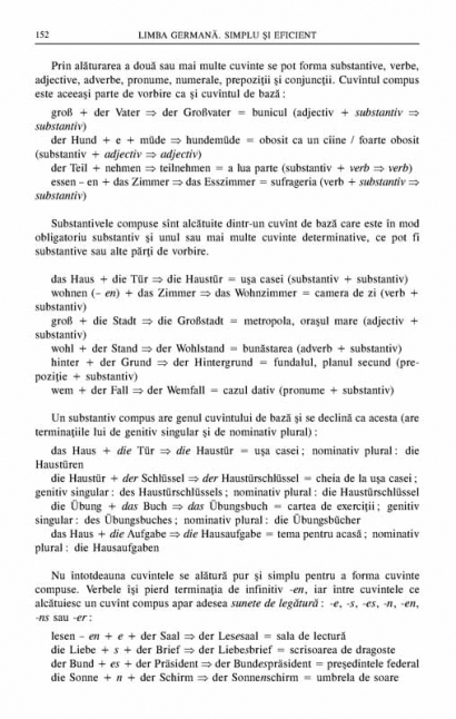 Coperta cărții 'Limba germana - Simplu Si Eficient Contine CD-Rom - Orlando Balas'