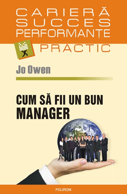 Coperta cărții 'Cum sa fii un bun manager - Jo Owen'