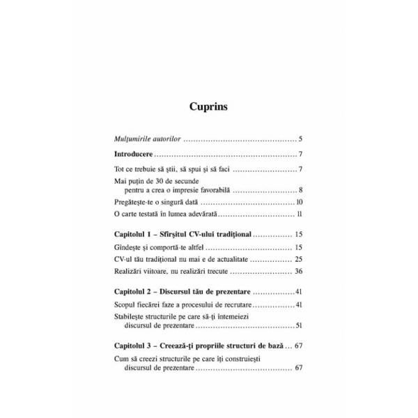  CV-ul Perfect - Bill Faust, Michael Faust