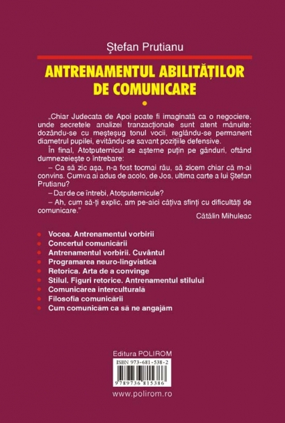 Antrenamentul abilitatilor de comunicare - Stefan Prutianu