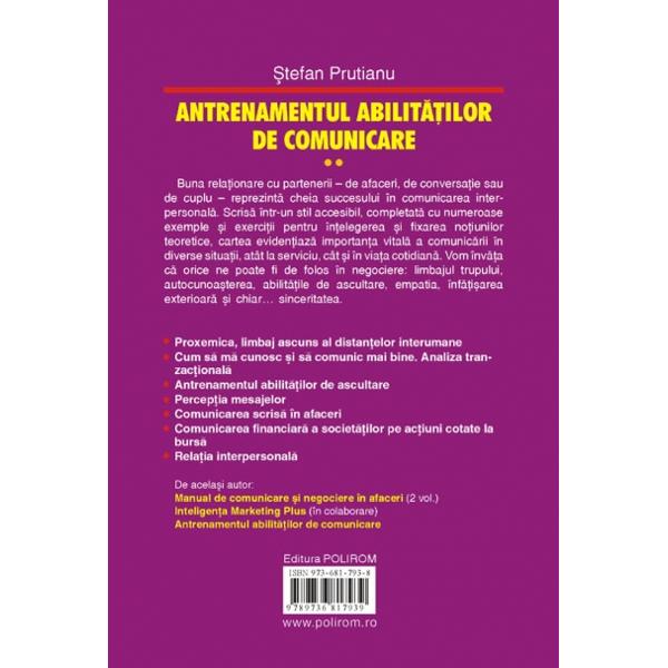Antrenamentul abilitatilor de comunicare - Vol. II - Stefan Prutianu