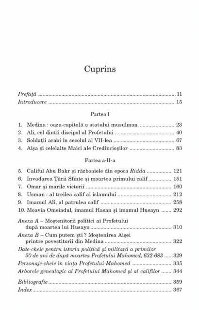 Coperta cărții 'Mostenitorii profetului Mahomed - Barnaby Rogerson'