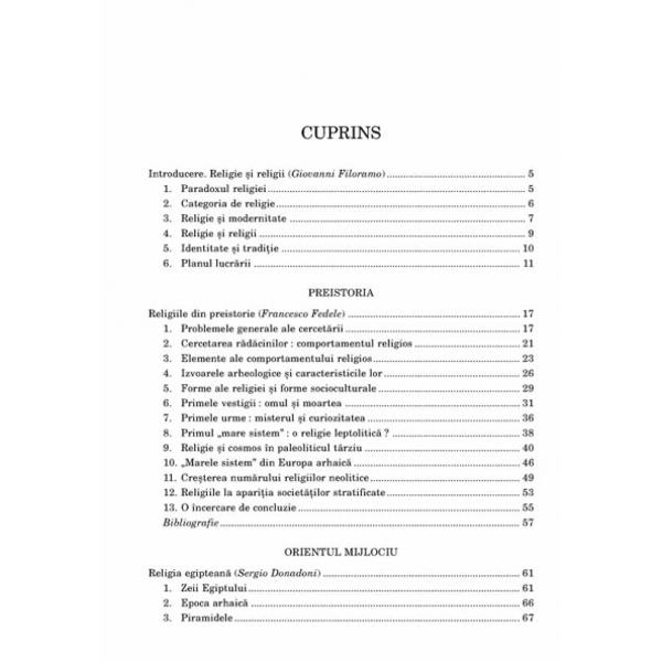 Istoria religiilor vol.1 - Religiile Antice - Giovanni Filoramo